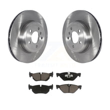 Load image into Gallery viewer, Rear Disc Brake Rotors And Ceramic Pads Kit For 2013 BMW 328i xDrive 3.0L