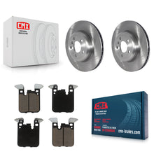 Charger l'image dans la galerie, Rear Brake Rotor &amp; Ceramic Pad Kit For BMW 328i xDrive 330i 430i Gran Coupe 428i