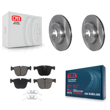 Charger l'image dans la galerie, Rear Brake Rotors Ceramic Pad Kit For BMW 740Li 740i 535i GT xDrive ActiveHybrid
