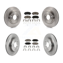 Charger l'image dans la galerie, Front Rear Disc Brake Rotors &amp; Ceramic Pad Kit For Nissan Rogue Sport Qashqai SL
