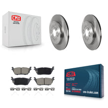 Charger l'image dans la galerie, Rear Disc Brake Rotors And Ceramic Pads Kit For Ram 1500 K8C-103049