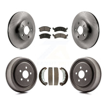Charger l'image dans la galerie, Front Rear Disc Brake Rotors Ceramic Pad Drum Kit For Chevrolet Cavalier Pontiac