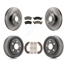 Load image into Gallery viewer, Front Rear Disc Brake Rotors Ceramic Pads And Drum Kit For Chevrolet Beretta