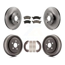 Charger l'image dans la galerie, Front Rear Disc Brake Rotors Ceramic Pads And Drum Kit For Chevrolet Cavalier