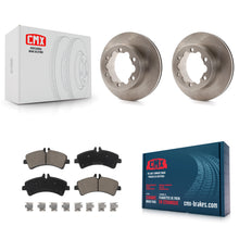 Load image into Gallery viewer, Rear Disc Brake Rotors And Ceramic Pad Kit For Sprinter 3500 Mercedes-Benz Dodge