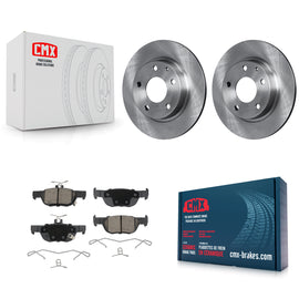 Rear Disc Brake Rotors And Ceramic Pads Kit For Mazda 3 CX-30 K8C-103124