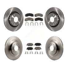 Charger l'image dans la galerie, Front Rear Disc Brake Rotors And Ceramic Pads Kit For Mitsubishi Outlander PHEV
