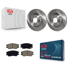 Load image into Gallery viewer, Front Disc Brake Rotors And Ceramic Pads Kit For Kia Soul EV K8C-103155