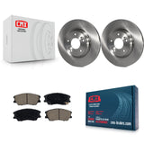 Front Disc Brake Rotors And Ceramic Pads Kit For Kia Soul EV K8C-103155