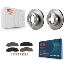 Load image into Gallery viewer, [Front] 2013 Ford F-250 Super Duty 4WD Premium OE Brake Rotors &amp; Ceramic Pads Kit For Max Braking