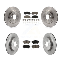 Load image into Gallery viewer, Front Rear Disc Brake Rotors And Ceramic Pads Kit For Nissan Rogue Sport Qashqai