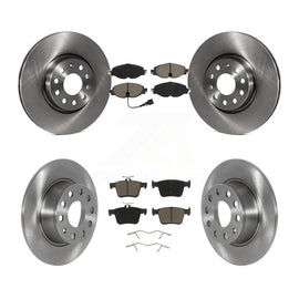 [Front+Rear] 2022-2023 Volkswagen Taos FWD Premium OE Brake Rotors & Ceramic Pads Kit For Max Braking