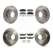 Load image into Gallery viewer, Front Rear Disc Brake Rotors And Ceramic Pads Kit For 2004 Ford F-150 4WD