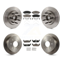 Load image into Gallery viewer, Front Rear Disc Brake Rotors And Ceramic Pads Kit For 2004 Ford F-150 RWD
