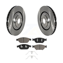 Load image into Gallery viewer, Front Disc Brake Rotors And Ceramic Pads Kit For Audi A7 Quattro A8