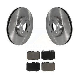 Front Disc Brake Rotors And Ceramic Pads Kit For Mercedes-Benz C300 C400 C350e