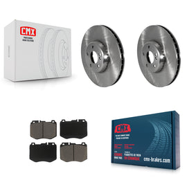 Front Disc Brake Rotors And Ceramic Pads Kit For Mercedes-Benz C300 C400 C350e