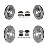 Front Rear Disc Brake Rotors And Ceramic Pads Kit For Lincoln Aviator K8C-103231