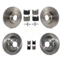 Charger l'image dans la galerie, Front Rear Disc Brake Rotors And Ceramic Pads Kit For BMW 328i