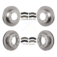 Load image into Gallery viewer, Front Rear Disc Brake Rotors And Ceramic Pads Kit For Chevrolet Express 4500
