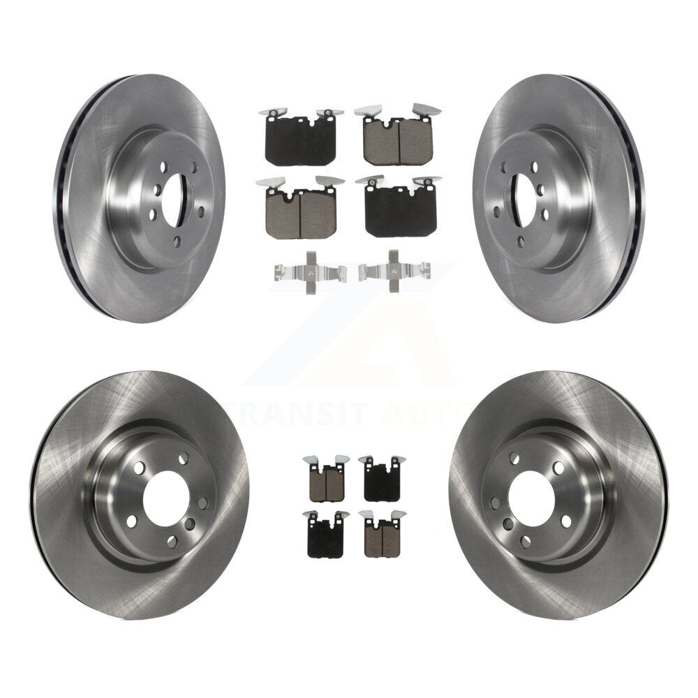 Front Rear Disc Brake Rotors And Ceramic Pads Kit For BMW 230i xDrive M240i