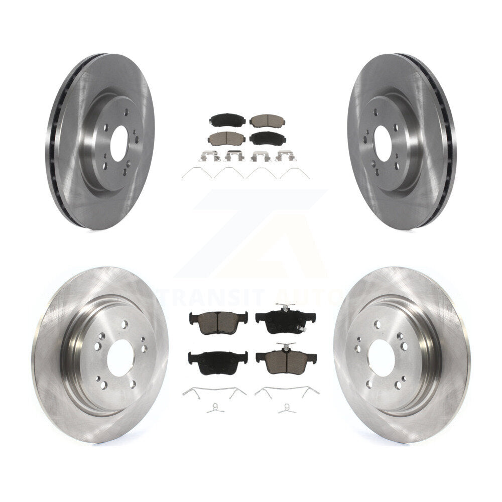 [Front+Rear] 2019-2021 Acura RDX Premium OE Brake Kit & Ceramic Pads For Max Braking