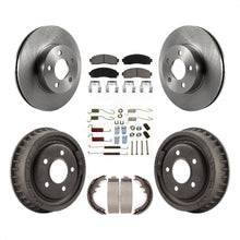 Load image into Gallery viewer, Front Rear Disc Brake Rotors Ceramic Pads And Drum Kit (7Pc) For Mazda B4000
