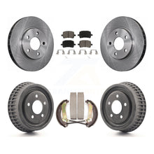 Load image into Gallery viewer, Front Rear Disc Brake Rotors Ceramic Pads And Drum Kit For Chevrolet Malibu