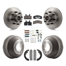 Load image into Gallery viewer, Front Rear Brake Rotor Ceramic Pad &amp; Drum Kit (7Pc) For Chevrolet C1500 Suburban