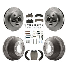 Load image into Gallery viewer, Front Rear Brake Rotor Ceramic Pad &amp; Drum Kit (7Pc) For Chevrolet C1500 Suburban