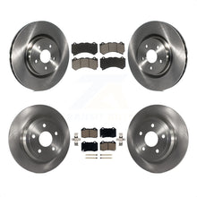 Load image into Gallery viewer, Front Rear Disc Brake Rotors &amp; Ceramic Pad Kit For 2012 Jeep Grand Cherokee 6.4L