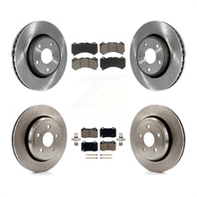 Charger l'image dans la galerie, Front Rear Disc Brake Rotors &amp; Ceramic Pad Kit For 2012 Jeep Grand Cherokee 6.4L