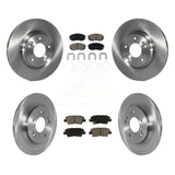 [Front+Rear] 2022 Hyundai Kona AWD Premium OE Brake Rotors & Ceramic Pads Kit For Max Braking