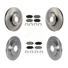 Charger l'image dans la galerie, Front Rear Disc Brake Rotors And Ceramic Pads Kit For 2019-2020 Hyundai Nexo