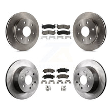 Load image into Gallery viewer, Front Rear Disc Brake Rotors And Ceramic Pads Kit For GMC Sierra 1500 Classic