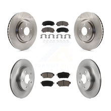 Charger l'image dans la galerie, Front Rear Disc Brake Rotors And Ceramic Pads Kit For Nissan Rogue