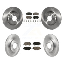 Charger l&#39;image dans la galerie, Front Rear Brake Rotor And Ceramic Pad Kit For Kia Hyundai Niro EV Kona Electric