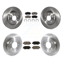 Load image into Gallery viewer, [Front+Rear] 19-21 Hyundai Veloster Turbocharged Premium OE Brake Rotors &amp; Ceramic Pads Kit For Max Braking