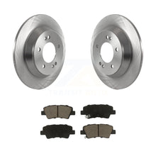 Charger l&#39;image dans la galerie, Rear Brake Rotor Ceramic Pad Kit For 22 Hyundai Kona With Electric Parking