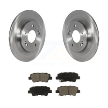 Charger l&#39;image dans la galerie, Rear Brake Rotors &amp; Ceramic Pad Kit For Hyundai Kona With Electric Parking