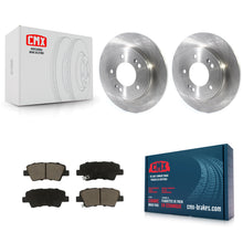 Load image into Gallery viewer, Rear Disc Brake Rotors And Ceramic Pads Kit For Kia Forte Hyundai Veloster
