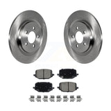 Rear Brake Rotor & Ceramic Pad Kit For Ford Explorer With Electric Parking