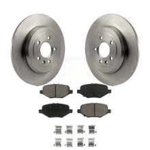 Load image into Gallery viewer, Rear Brake Rotor &amp; Ceramic Pad Kit For Ford Explorer Base With Heavy Duty Brakes