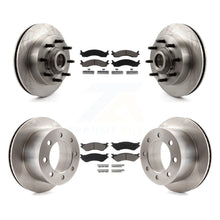 Load image into Gallery viewer, [Front+Rear] 2001-2002 Dodge Ram 2500 Premium OE Brake Rotors &amp; Ceramic Pads Kit For Max Braking