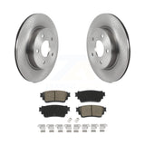 Rear Disc Brake Rotors And Ceramic Pads Kit For Nissan Rogue K8C-103353