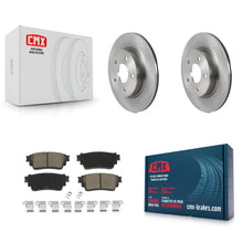 Charger l'image dans la galerie, Rear Disc Brake Rotors And Ceramic Pads Kit For Nissan Rogue K8C-103353