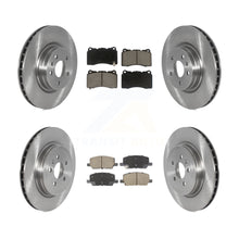 Load image into Gallery viewer, Front Rear Disc Brake Rotors And Ceramic Pads Kit For 2017-2019 Tesla X S