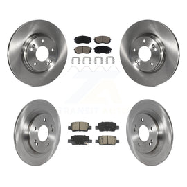 Front Rear Disc Brake Rotors And Ceramic Pads Kit For Kia Seltos K8C-103417