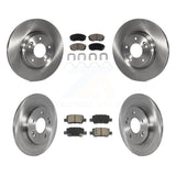 Front Rear Disc Brake Rotors And Ceramic Pads Kit For Kia Seltos K8C-103417