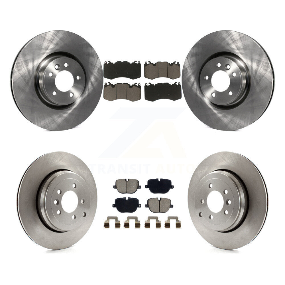 Front Rear Brake Rotor & Ceramic Pad Kit For Land Rover Range Sport Supercharged